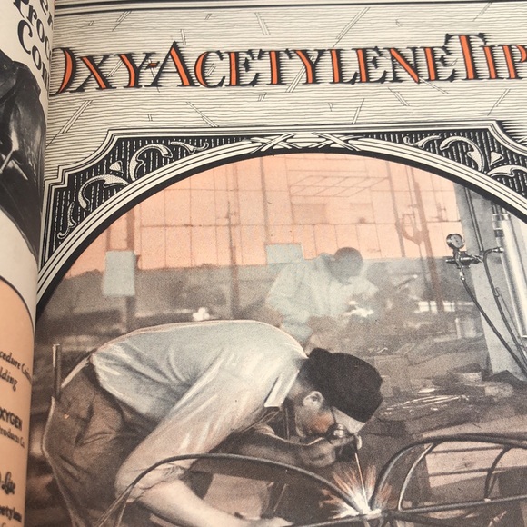 THE OXY ACETYLENE WELDOR'S HANDBOOK REFERENCE HOW TO 1929 - Picture 5 of 10
